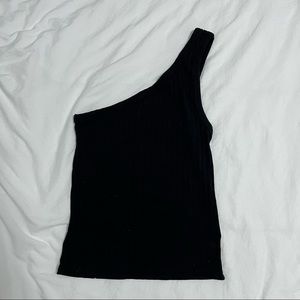 One shoulder top